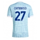 Juventus Andrea Cambiaso #27 Replike Gostujuci Dres 2025-26 Kratak Rukav